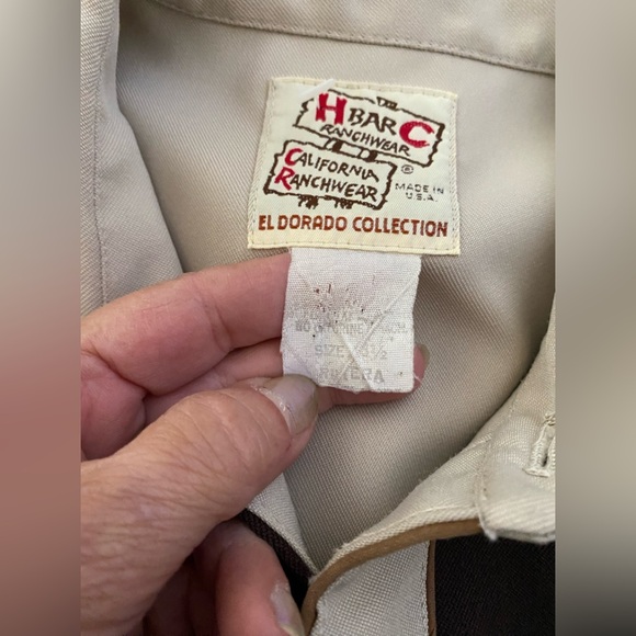 H Bar C Ranchwear Eldorado Western Cowboy Pearl Snap Embroidered Shirt - Picture 6 of 12